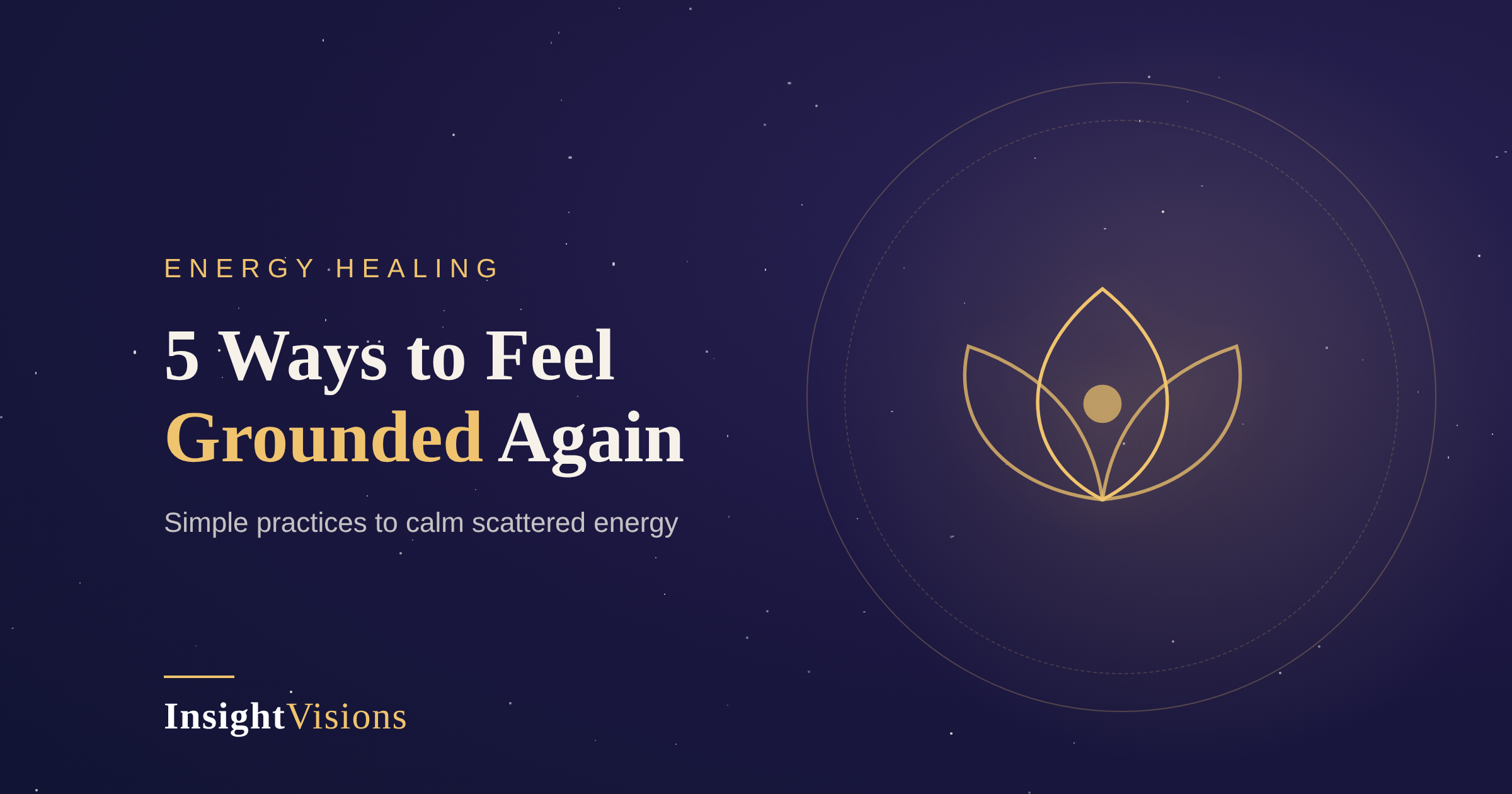 5 Grounding Techniques for When Your Energy Feels Scattered