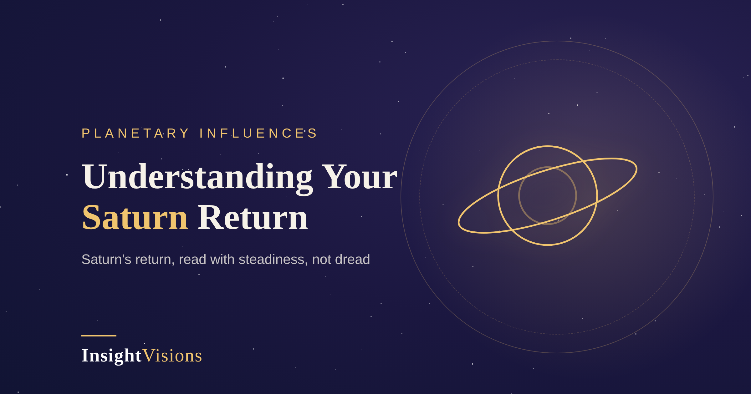 Saturn Return Explained: What It Means and How to Navigate It