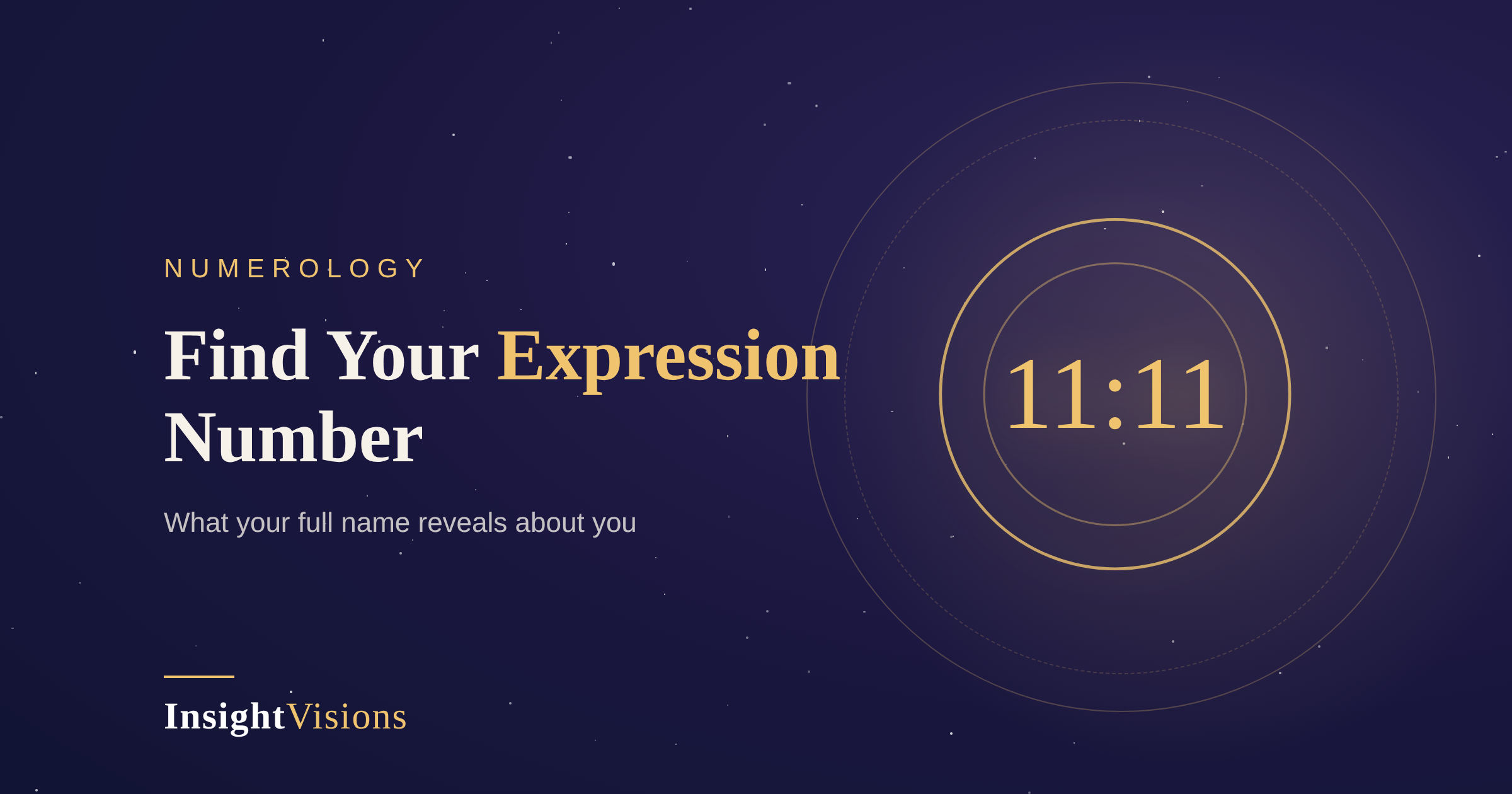 Expression Number in Numerology: What Your Full Name Reveals