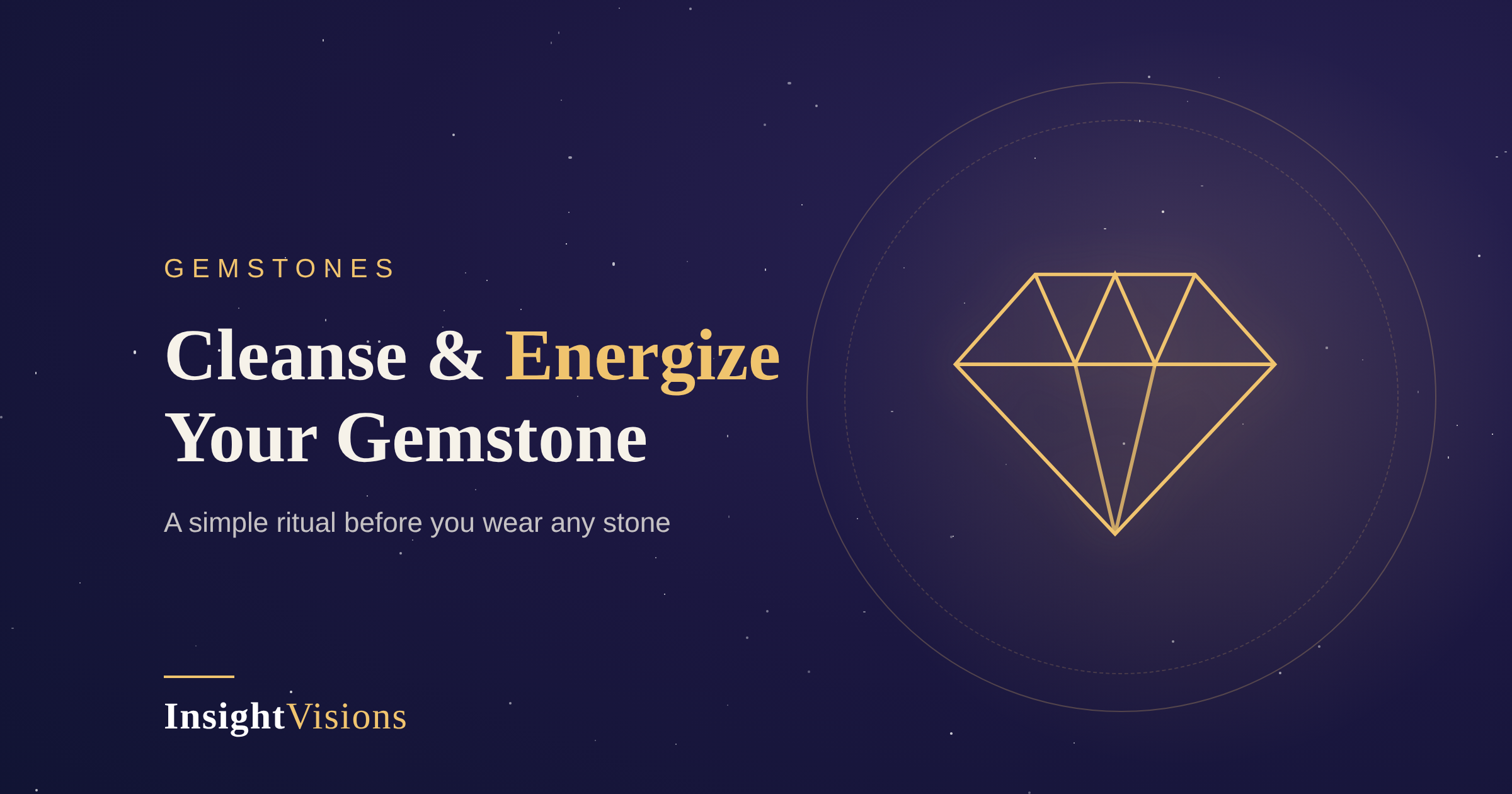 How to Cleanse and Energize a Gemstone Before You Wear It