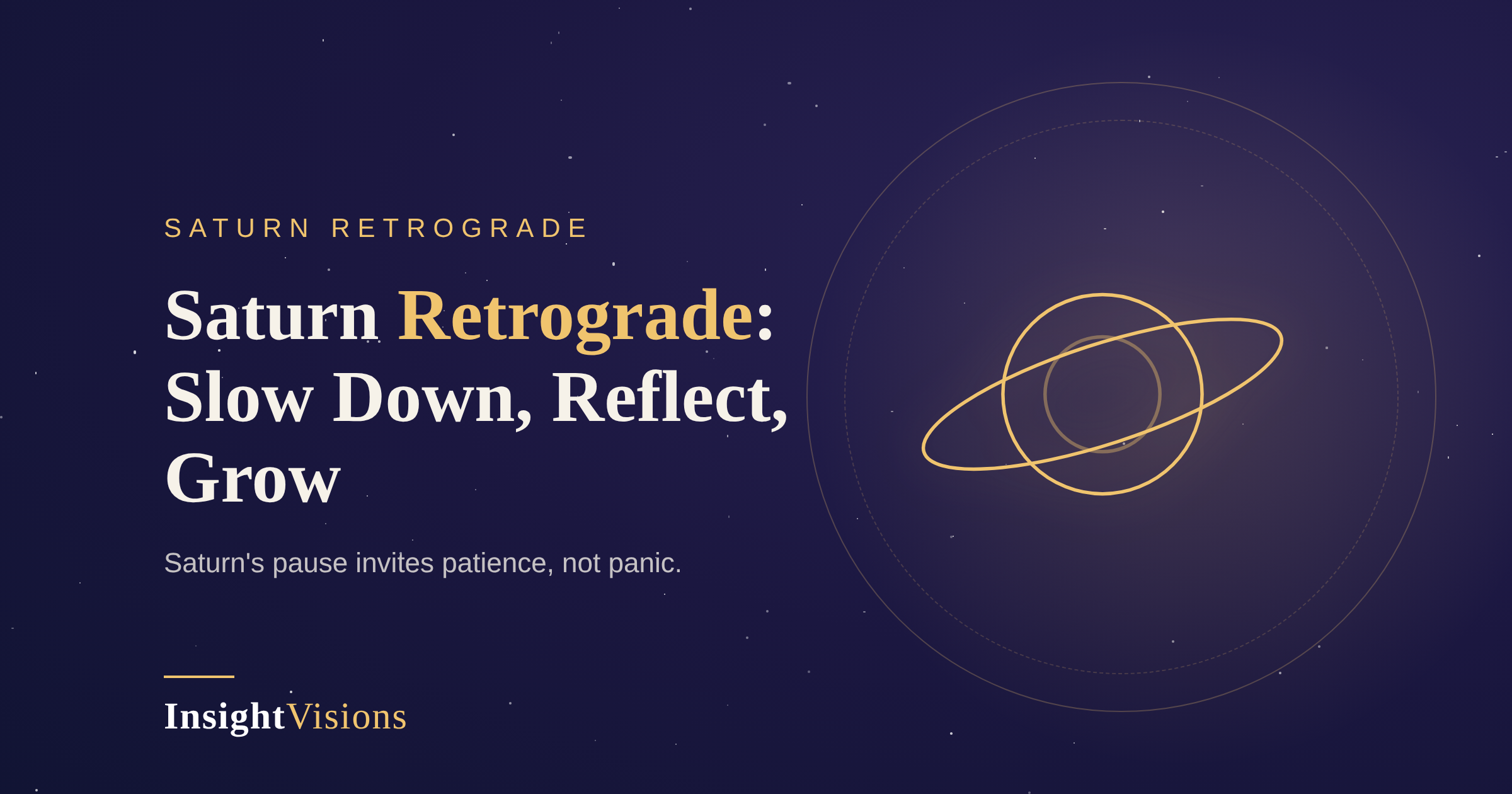 Saturn Retrograde (Shani Vakri): What It Really Means for You