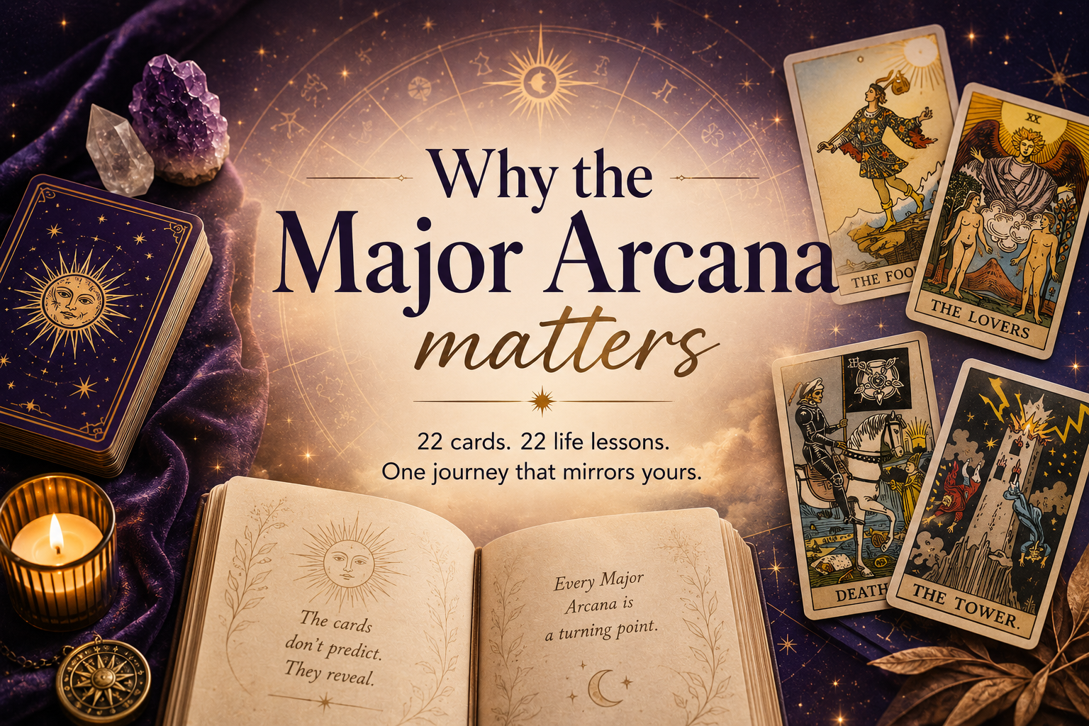 The 22 Major Arcana Cards: A Beginner's Guide That Actually Makes Sense